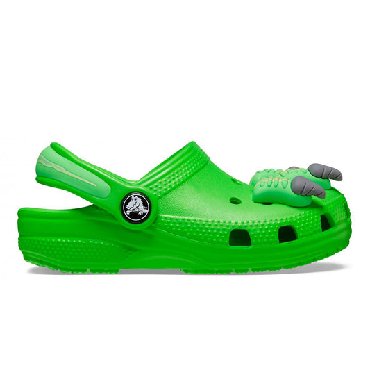 Crocs - Crocs, Kids, Nuovo, Toddler, Zoccoli - Crocs Classic I AM Dinosaur Clog T Green Slime - Lupis SRL