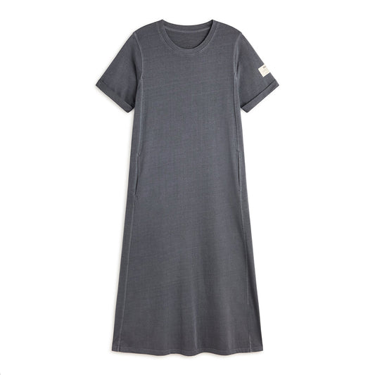 Ecoalf - Abbigliamento, Donna, Ecoalf, Nuovo, Vestiti - Ecoalf Argentoalf Dress Woman Grey Blue - Lupis SRL