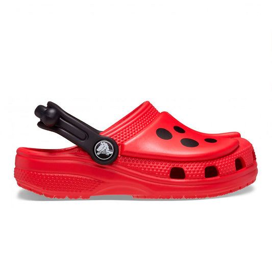 Crocs - Crocs, Kids, Nuovo, Toddler, Zoccoli - Crocs Classic IAM Ladybug Clog T Varsity Red Black - Lupis SRL