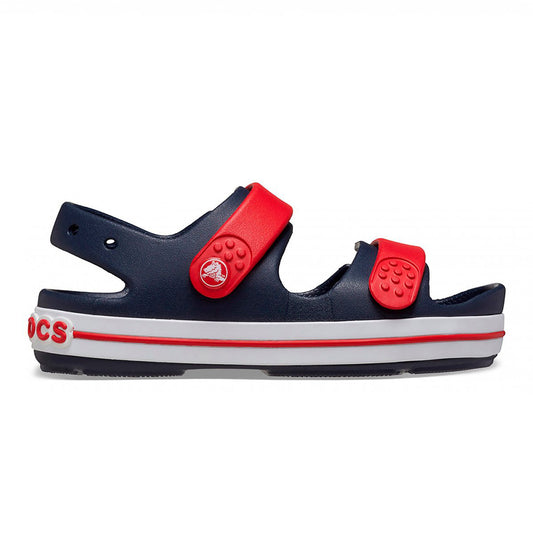 Crocs - Crocs, Kids, Nuovo, Sandali - Crocs Crocband Cruiser Sandal K Navy Red - Lupis SRL
