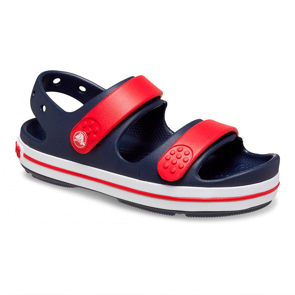 Crocs - Crocs, Kids, Nuovo, Sandali - Crocs Crocband Cruiser Sandal K Navy Red - Lupis SRL