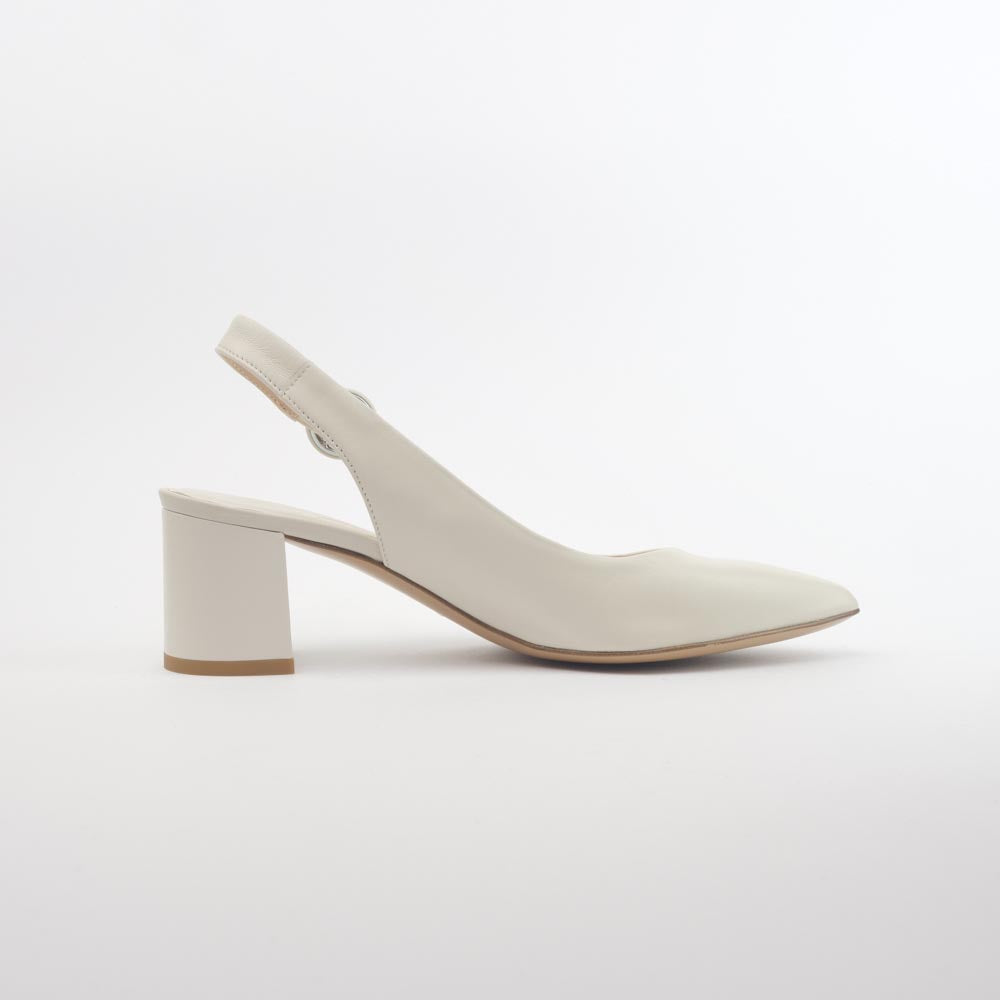 Eva Picci 1602 Avorio Slingback