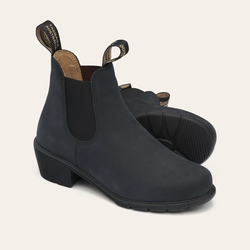 Blundstone 1960 Woman Elastic Sided Heel Boot Black