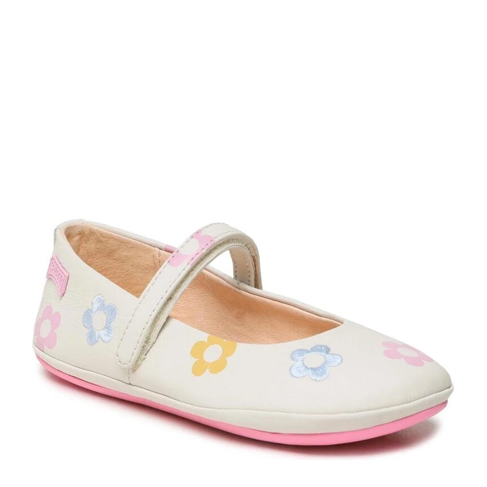Camper TWS FW White Multi Flowers Kids