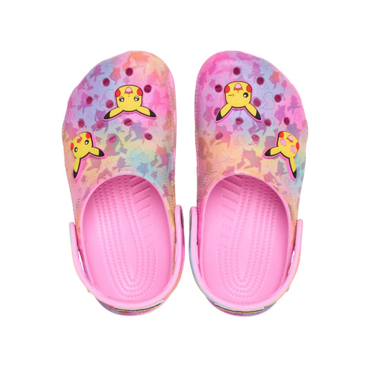 Ciabatte chiuse Kids Crocs Pikachu Pink Classic Clog K 211229-MLT