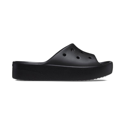 Crocs - Ciabatte, Crocs, Donna - Crocs Classic Platform Slide Black - Lupis SRL
