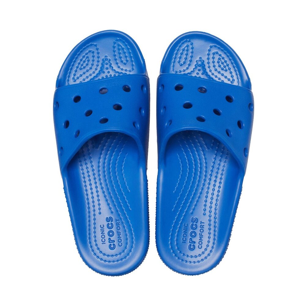 Crocs - Ciabatte, Crocs, Kids - Crocs Classic Slide K Bluette - Lupis SRL