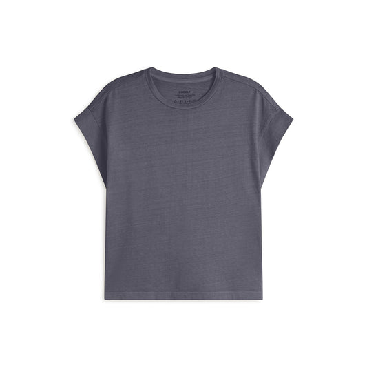 Ecoalf Narvikalf T-Shirt Woman Grey Blue