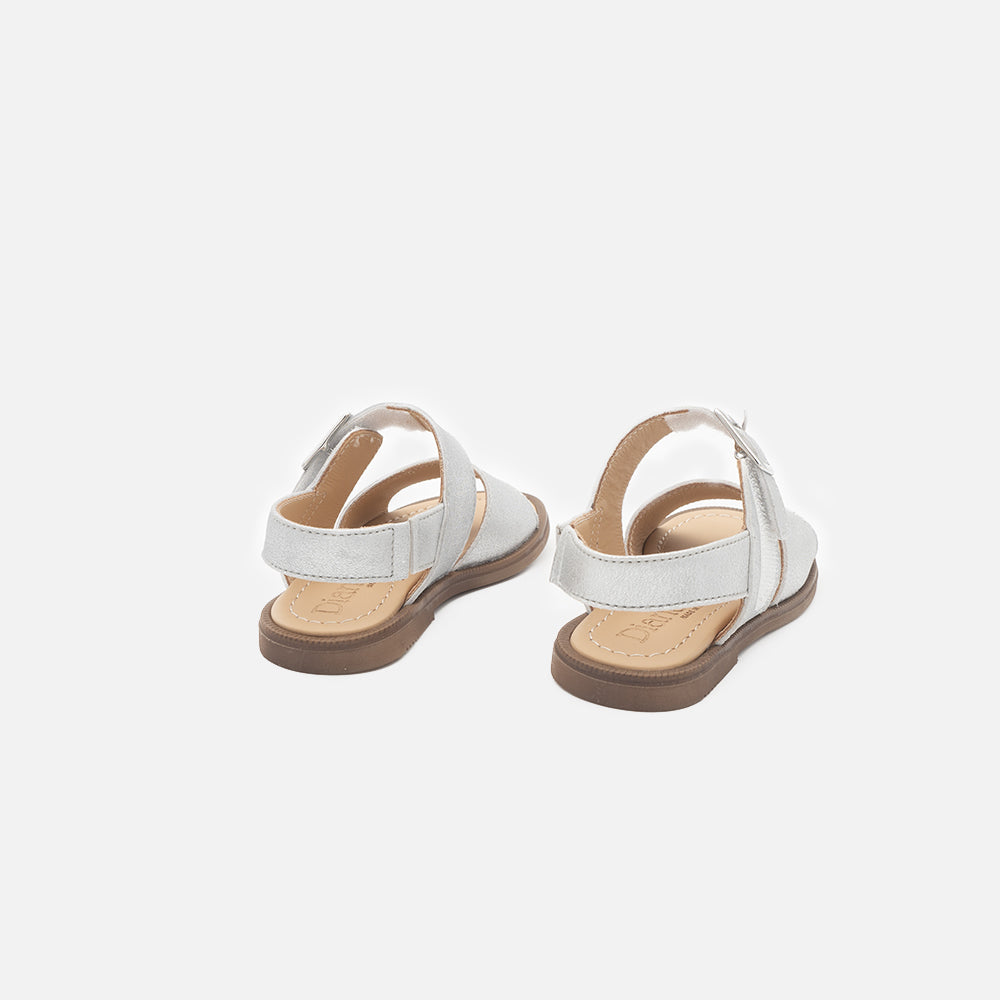 '- ["Artigianato","Dianetti","Kids","Sandali","Scarpe"] - Dianetti 3317F Argento Sandalo - Lupis SRL