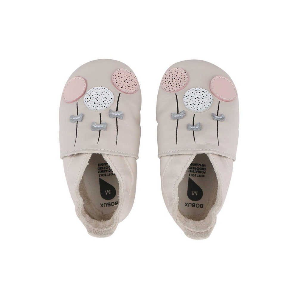  - ["Bobux","Infant","Kids","Pantofole","Scarpe","Soft Sole"] - Bobux SS Balloons Milk - Lupis SRL