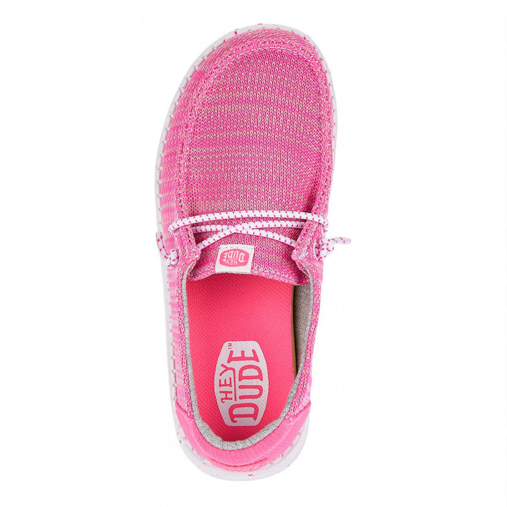 '- ["Hey Dude","Kids","Scarpe","Scarpe sportive"] - Hey Dude Wendy Youth Sport Mesh Bright Pink - Lupis SRL