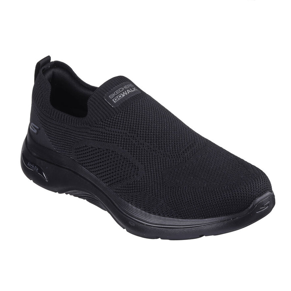 '- ["Scarpe","Scarpe sportive","Skechers","Ultima Taglia","Uomo"] - Skechers Go Walk Arch Fit 2.0 Black - Lupis SRL