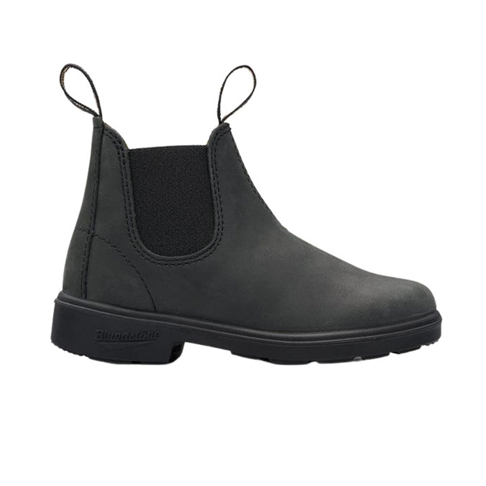 '- ["Blundstone","Kids","Scarpe","Stivaletti"] - Blundstone 1325 Kids Elastic Sided Boot Rustic Black - Lupis SRL