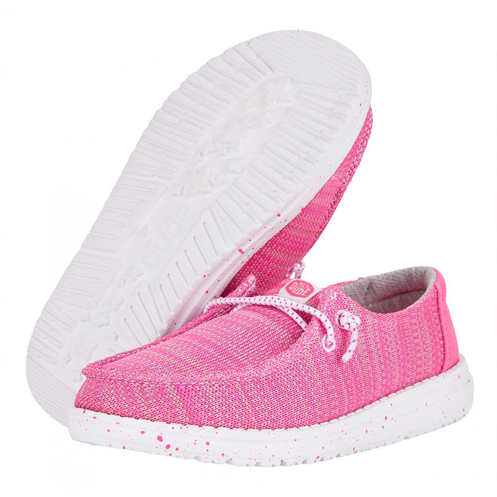'- ["Hey Dude","Kids","Scarpe","Scarpe sportive"] - Hey Dude Wendy Youth Sport Mesh Bright Pink - Lupis SRL