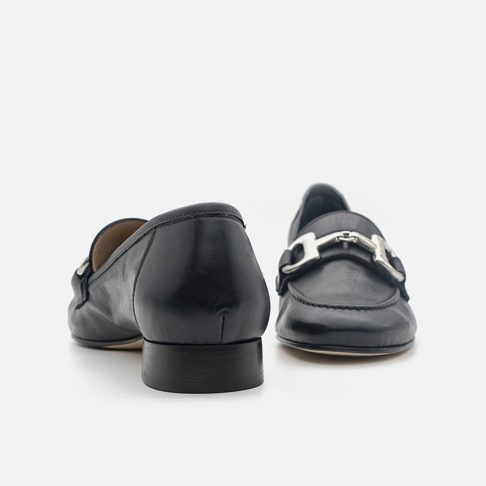 '- ["Artigianato","Donna","Eva Picci","Mocassini","Scarpe"] - Mocassini Da Donna Eva Picci 1432 Cuoio Blu - Lupis SRL