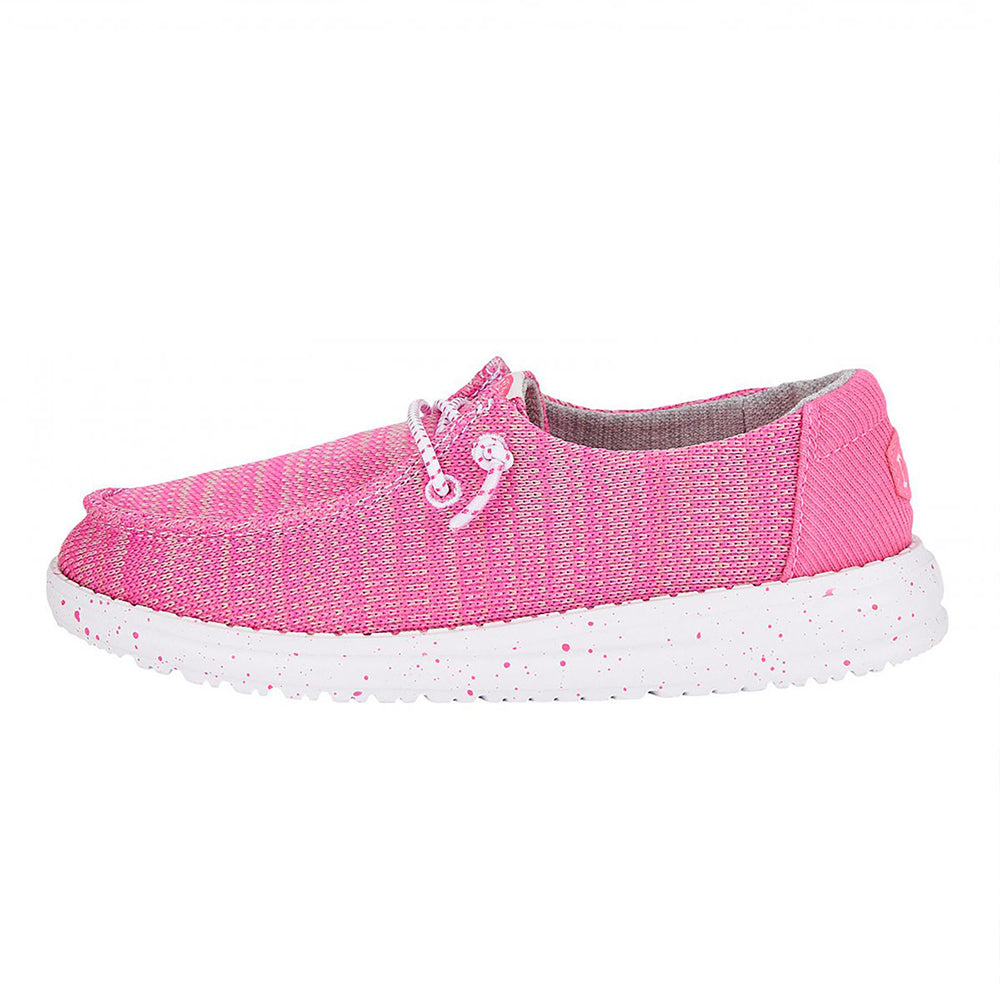 '- ["Hey Dude","Kids","Scarpe","Scarpe sportive"] - Hey Dude Wendy Youth Sport Mesh Bright Pink - Lupis SRL