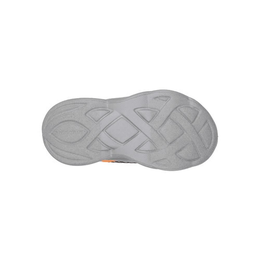 '- ["Kids","Scarpe","Scarpe sportive","Skechers","Toddler"] - Skechers T S Light's Twisty Brights-Novlo Black Orange - Lupis SRL