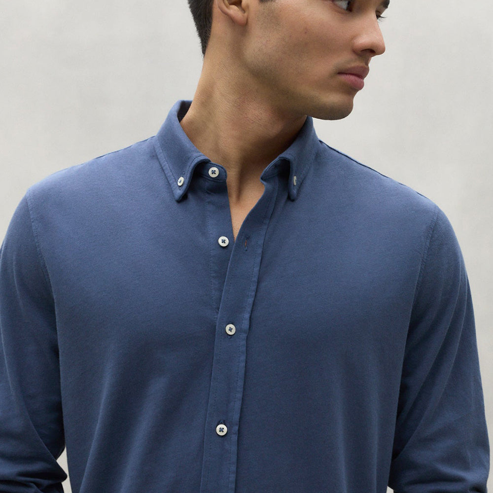 Ecoalf - Abbigliamento, Camicie, Ecoalf, Nuovo, Uomo - Ecoalf Molealf Shirt Man Blue Indigo - Lupis SRL