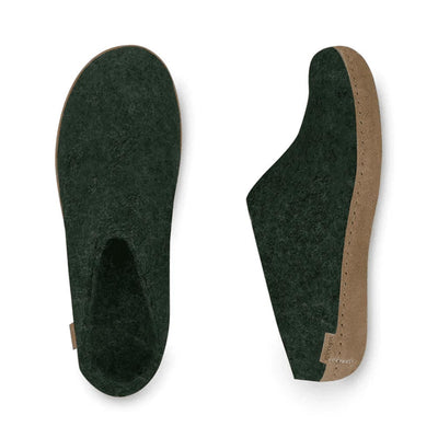 Glerups Slip-on B-09-00 Forest slippers