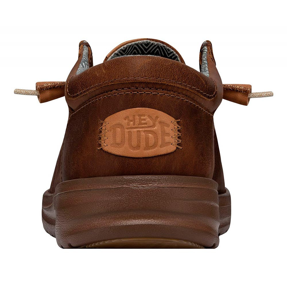 '- ["Hey Dude","Nuovo","Scarpe","Slip-on","Uomo"] - Hey Dude Wally Grip Craft Leather Brown - Lupis SRL