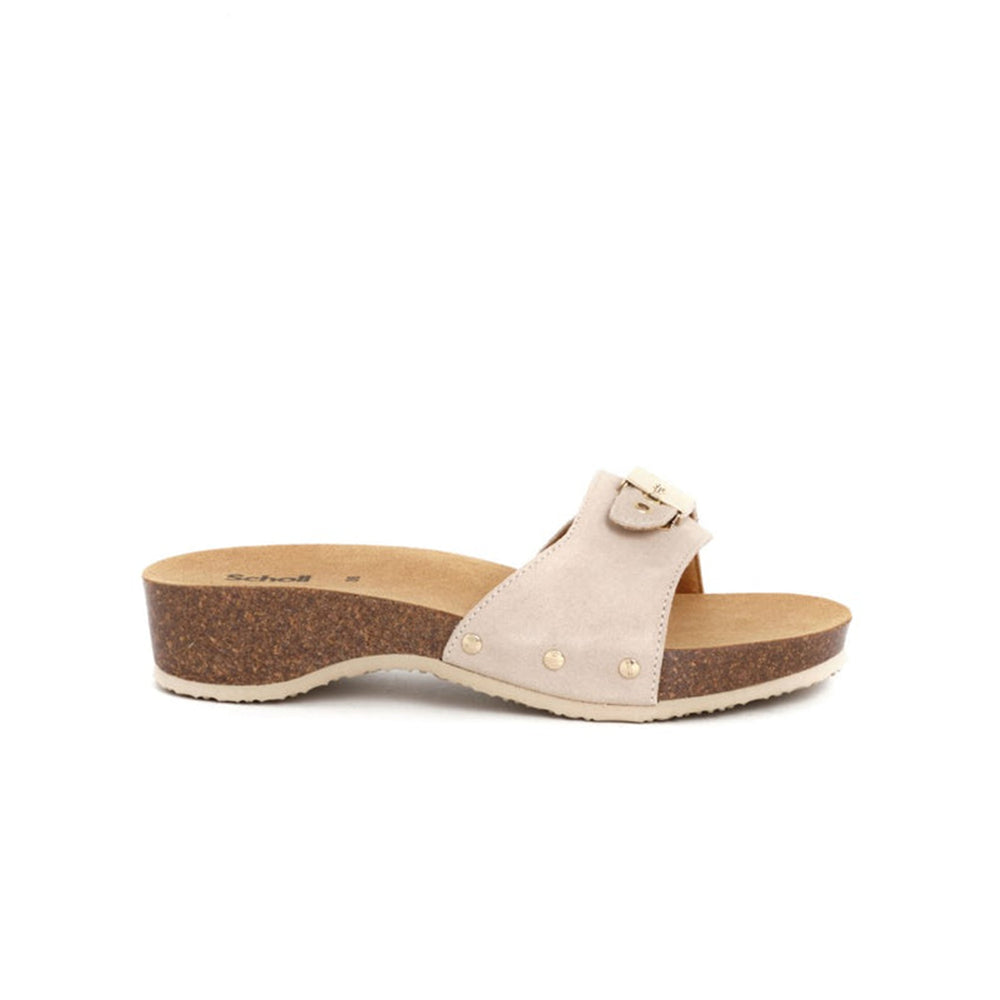 '- ["Donna","Scarpe","Scholl","Zoccoli"] - Scholl Pescura Renée Off-White Sde Sp Zoccolo Off White - Lupis SRL