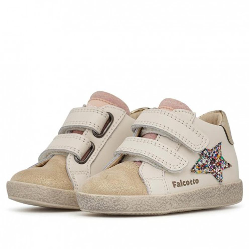 '- ["Falcotto","Kids","Scarpe","Scarpe sportive","Toddler"] - Falcotto Alnoite Hig Suede Platinum Milk - Lupis SRL