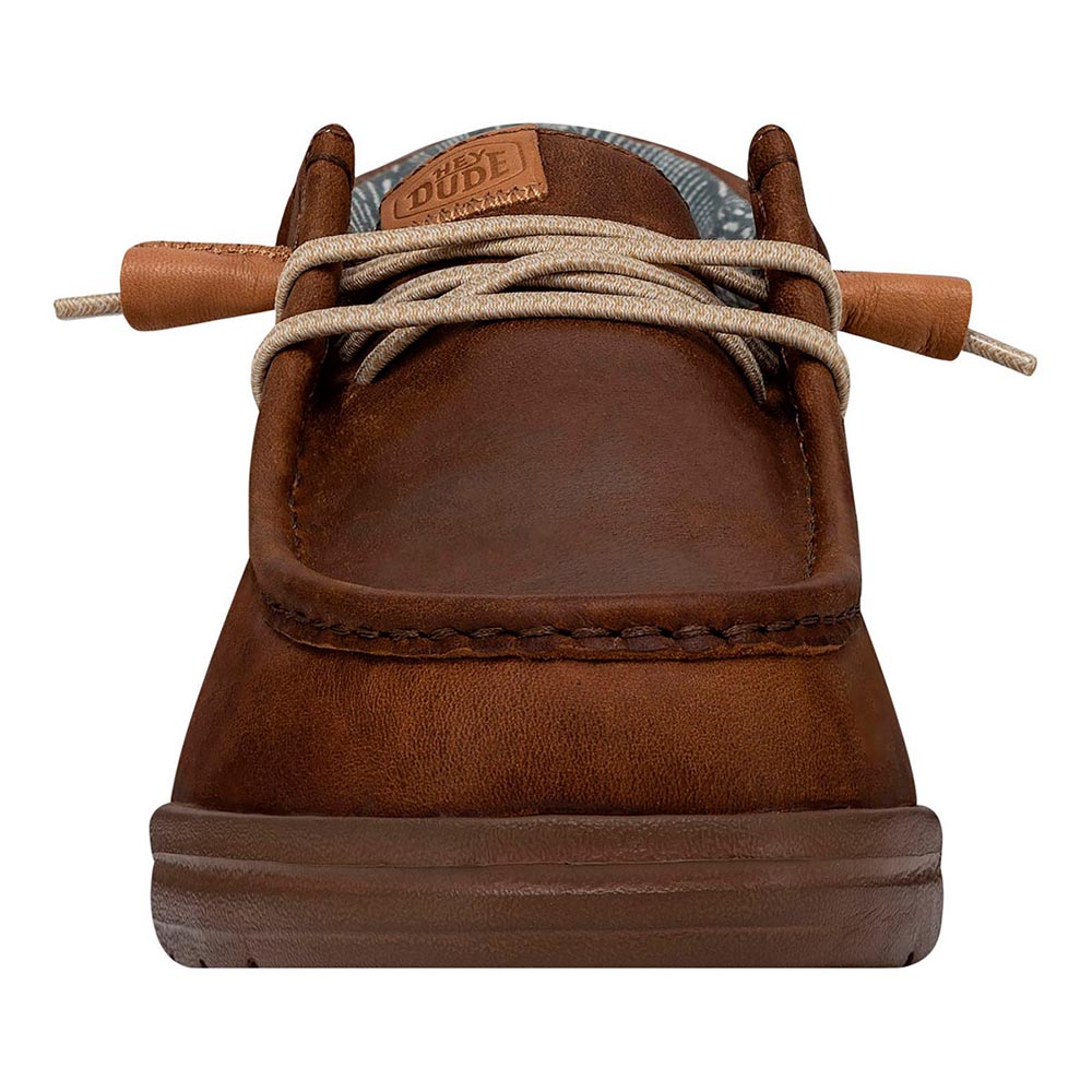 '- ["Hey Dude","Nuovo","Scarpe","Slip-on","Uomo"] - Hey Dude Wally Grip Craft Leather Brown - Lupis SRL