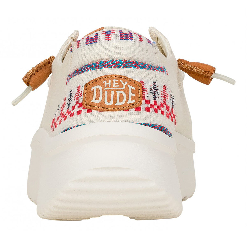 Hey Dude - Donna, Hey Dude, Nuovo, Scarpe sportive - Hey Dude Wendy Peak Baja Stripe White - Lupis SRL