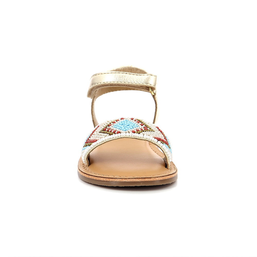 '- ["Kids","Mod8","Sandali","Scarpe","Ultima Taglia"] - Mod8 Capearls Or Multico Perles - Lupis SRL