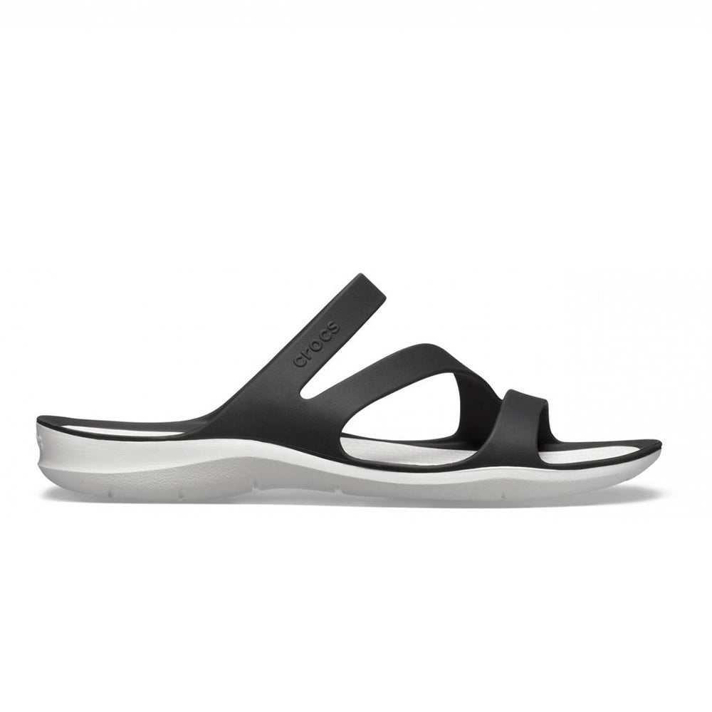  - ["Ciabatte","Crocs","Donna","Scarpe","Ultima Taglia"] - Crocs Swiftwater Sandal W Black White - Lupis SRL
