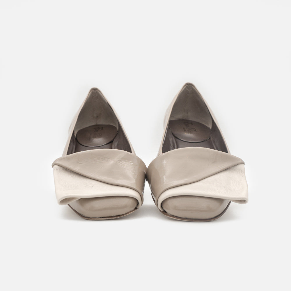 '- ["Artigianato","Ballerine","Donna","Eva Picci","Scarpe"] - Ballerine Da Donna Eva Picci 1694 Ballerina Lux Taupe Vaniglia - Lupis SRL