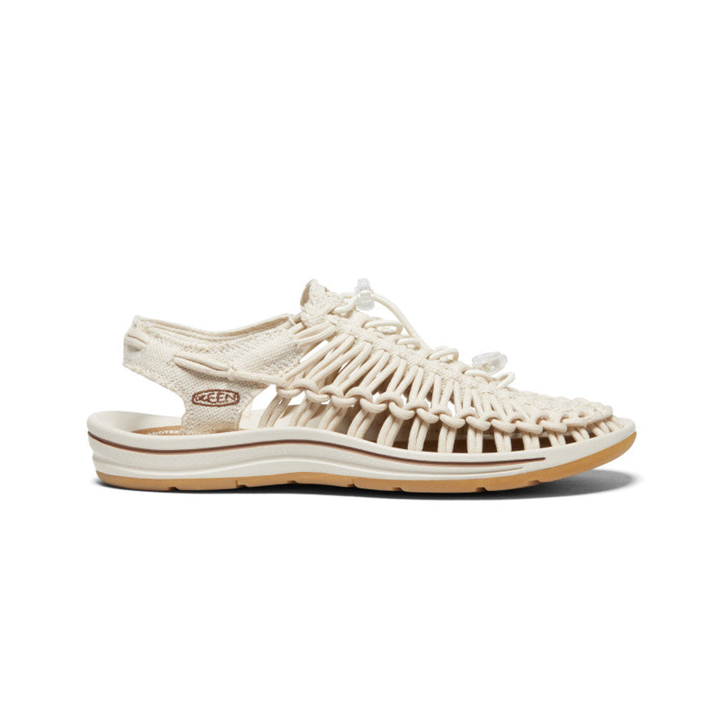 '- ["Donna","Keen","Sandali Sportivi","Scarpe"] - Keen 1026231 Uneek Canvas Natural Canvas Birch W - Lupis SRL