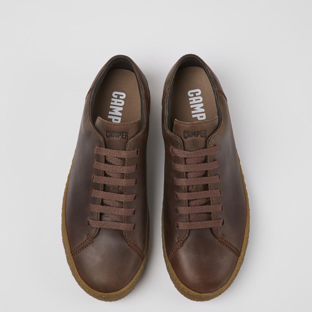  - ["Camper","Scarpe","Scarpe sportive","Uomo"] - Camper Peu Terreno Bassa Hazy Cola Peu Terreno Miel - Lupis SRL