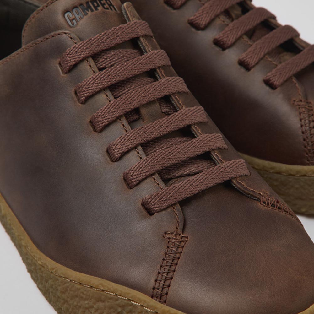  - ["Camper","Scarpe","Scarpe sportive","Uomo"] - Camper Peu Terreno Bassa Hazy Cola Peu Terreno Miel - Lupis SRL