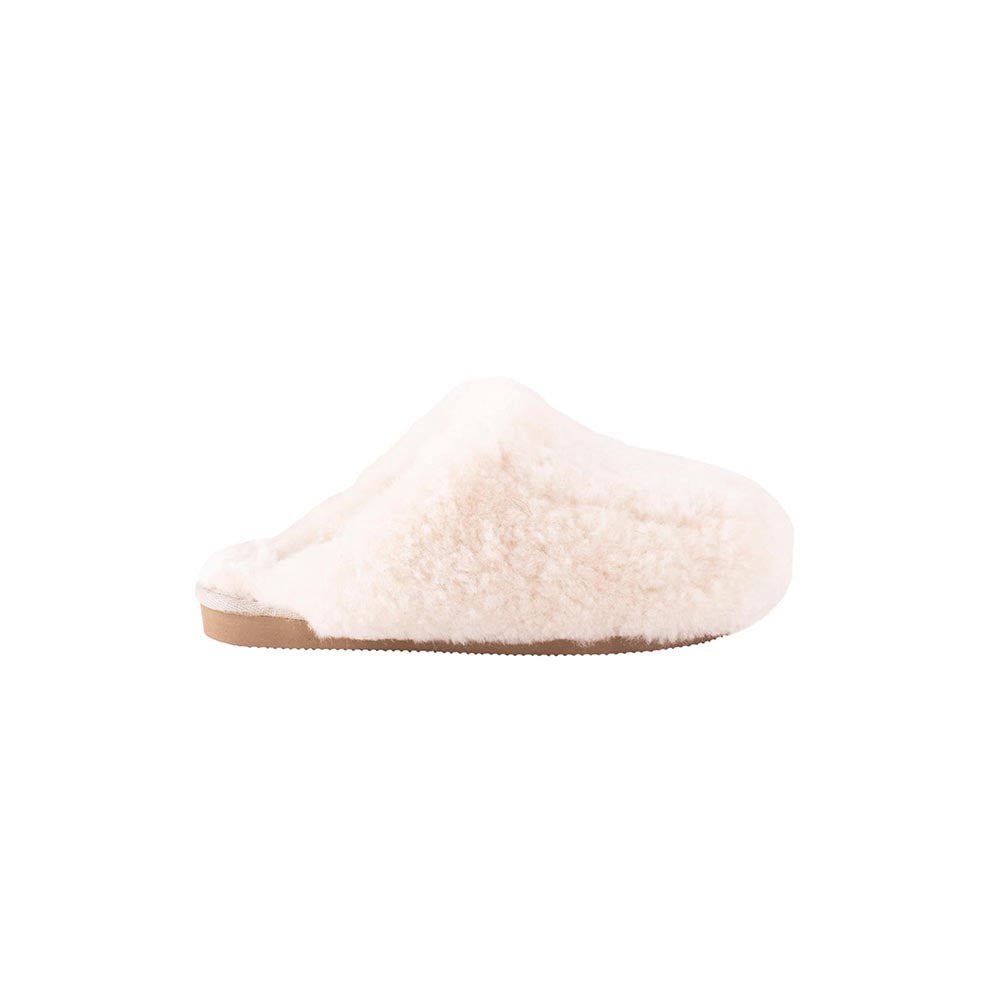 '- ["Ciabatte","Donna","Pantofole","Scarpe","Shepherd","Ultima Taglia"] - Shepherd Jenny Ciabatte Pelo Creme - Lupis SRL