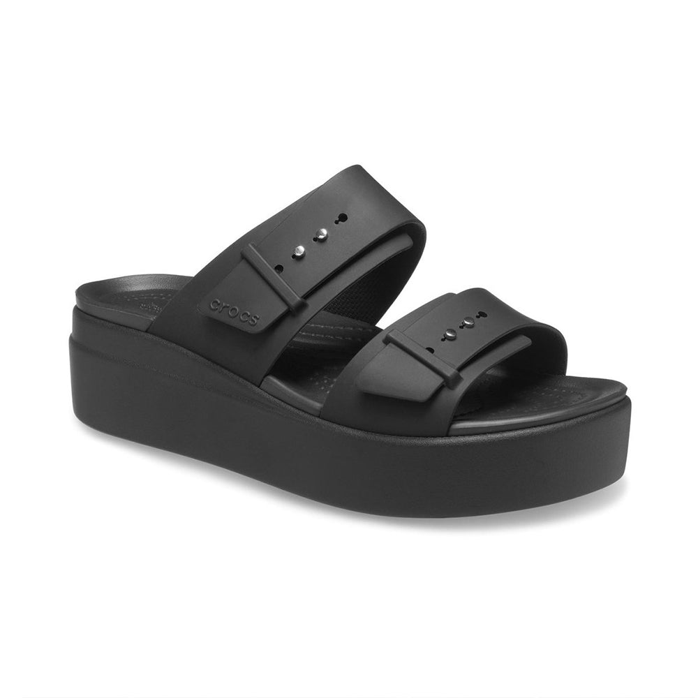 '- ["Ciabatte","Crocs","Donna","Scarpe"] - Crocs Crocs Brooklyn Sandal Low WgeW Black - Lupis SRL