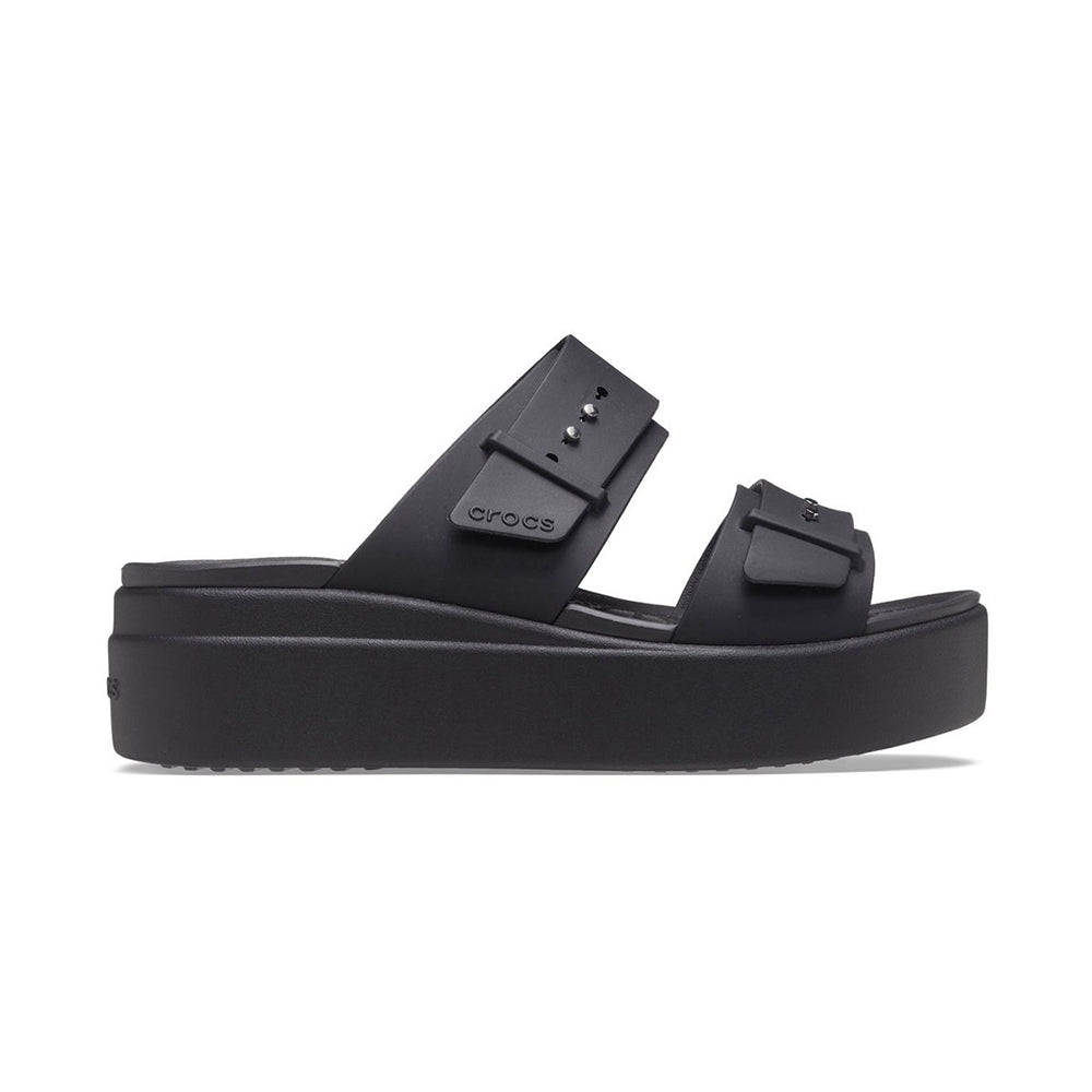 Crocs - Crocs, Donna, Nuovo, Sandali - Crocs Crocs Brooklyn Sandal Low WgeW Black - Lupis SRL