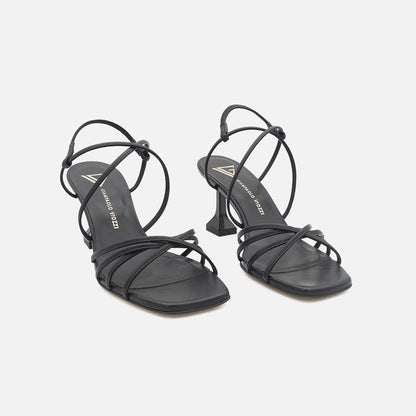 '- ["Artigianato","Donna","Sandali Eleganti","Scarpe","Tacco","Viozzi"] - Viozzi Pin 5123 Black Sandalo - Lupis SRL