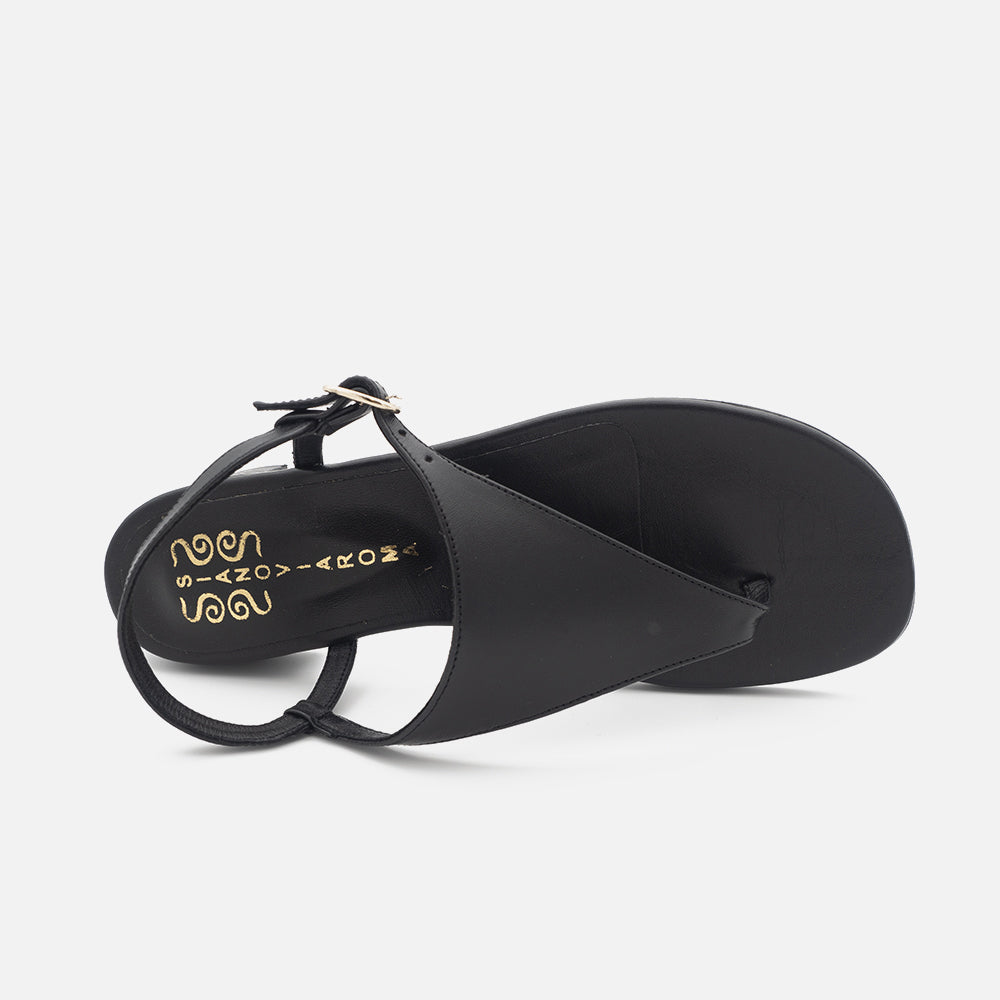 '- ["Donna","Sandali","Scarpe","Siano Via Roma"] - SIANO VIA ROMA 075 Sandalo Nappa Nero - Lupis SRL