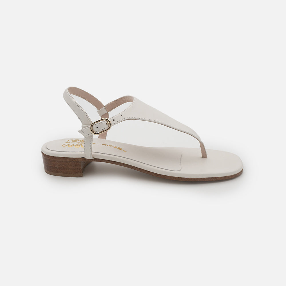'- ["Donna","Sandali","Scarpe","Siano Via Roma"] - SIANO VIA ROMA 075 Infradito Nappa Bianco - Lupis SRL