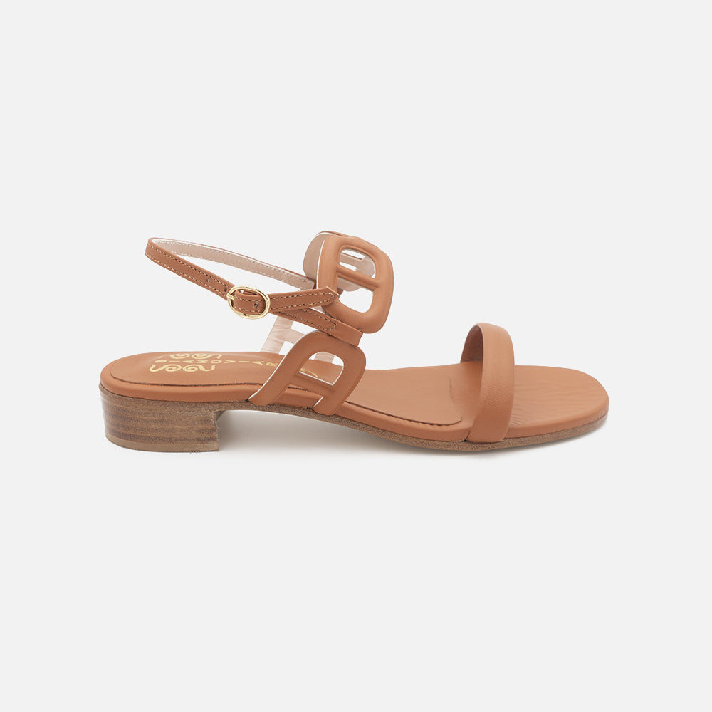 '- ["Donna","Sandali Eleganti","Scarpe","Siano Via Roma"] - SIANO VIA ROMA 070 Sandalo Nappa Cuoio - Lupis SRL