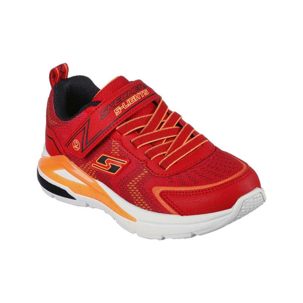 Skechers - Kids, Scarpe sportive, Skechers - Skechers K S Light's Tri Namics Red Orange - Lupis SRL