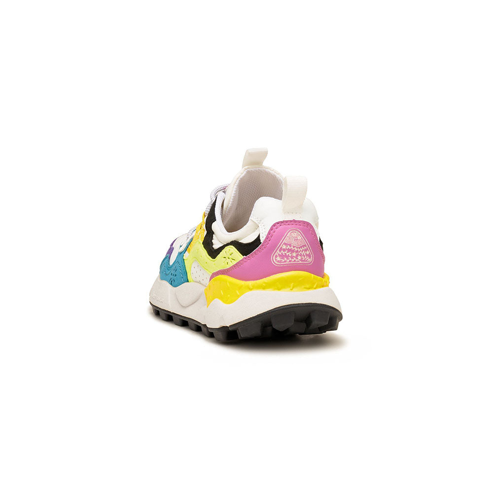 Flower Mountain Yamano 3 Sneakers Bianco Fluo Lupis SRL