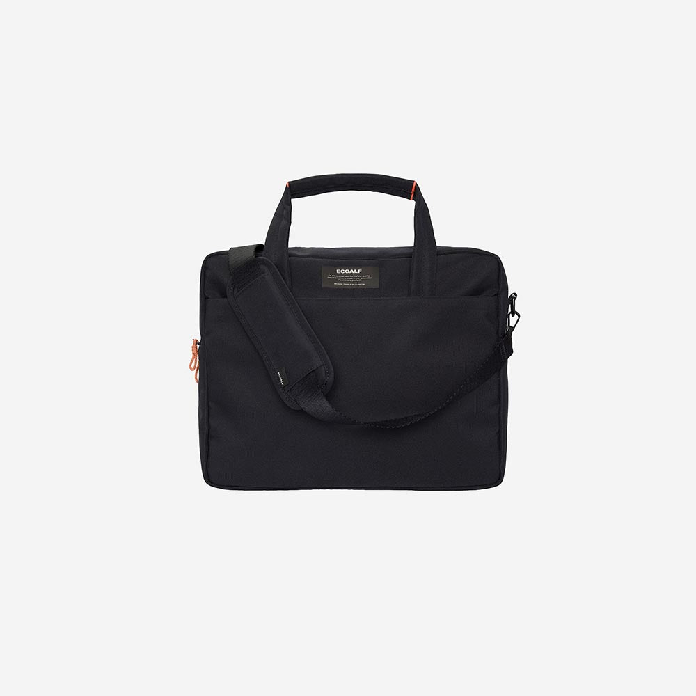 '- ["Accessori","Donna","Ecoalf","Ultima Taglia","Uomo","Zaini"] - Ecoalf Wakaialf Briefcase Black - Lupis SRL