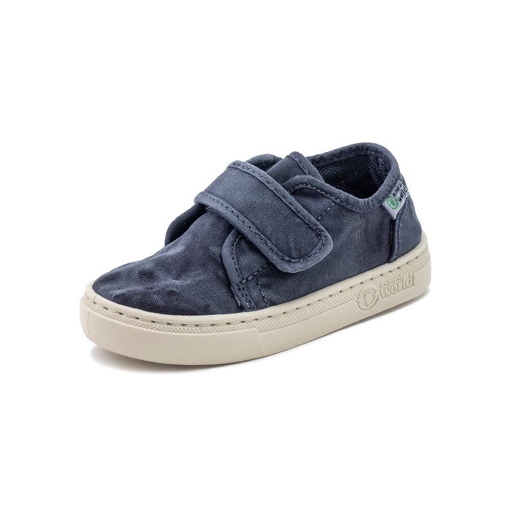 '- ["Kids","Natural World","Scarpe","Slip-on","Toddler"] - Natural World 6474 Strappo Blu - Lupis SRL