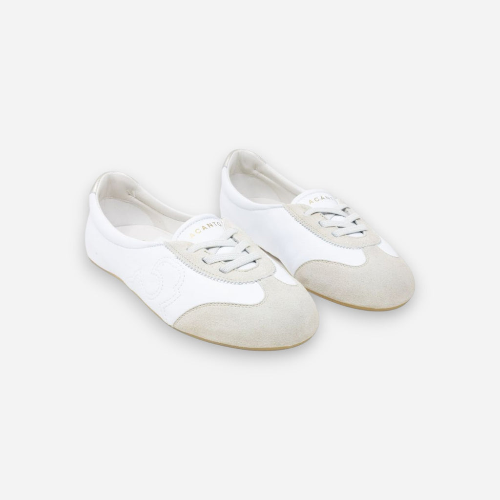 Acanto Women's Ballet Sneakers Ballet White