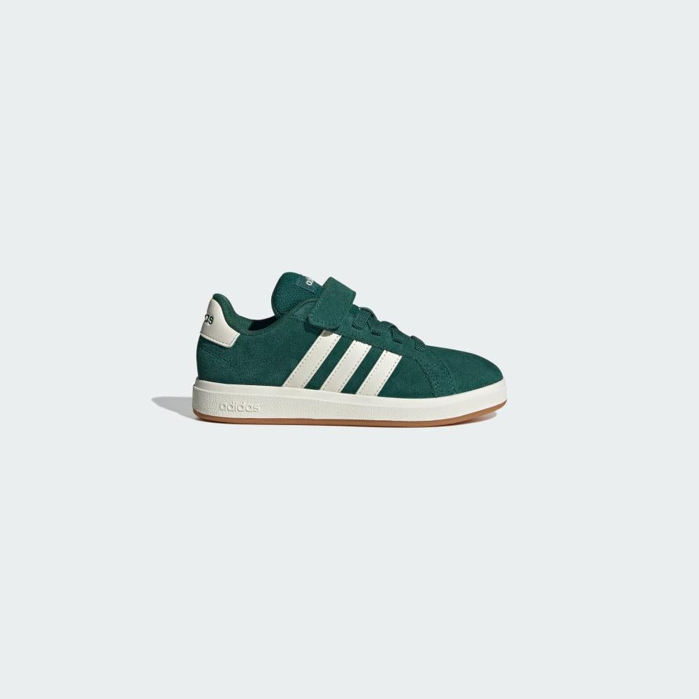  - ["Adidas","Kids","PE25","Scarpe","Scarpe sportive"] - Adidas Grand Court 00S El C Off White Green JP5898 - Lupis SRL