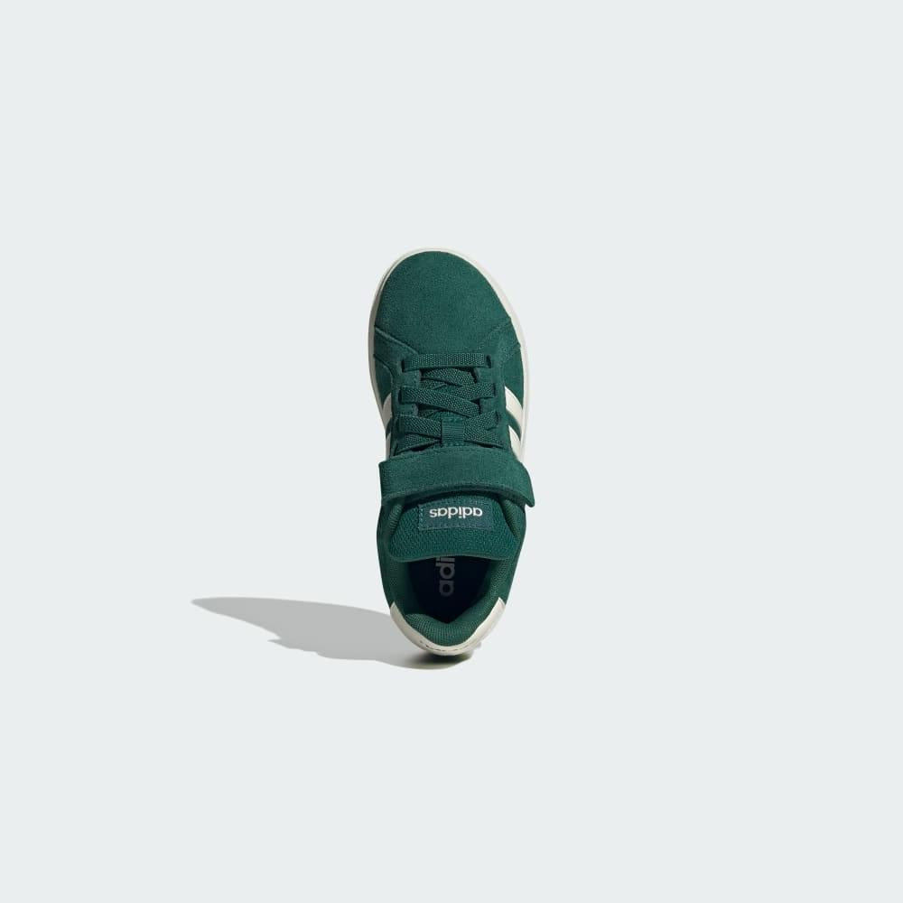  - ["Adidas","Kids","PE25","Scarpe","Scarpe sportive"] - Adidas Grand Court 00S El C Off White Green JP5898 - Lupis SRL