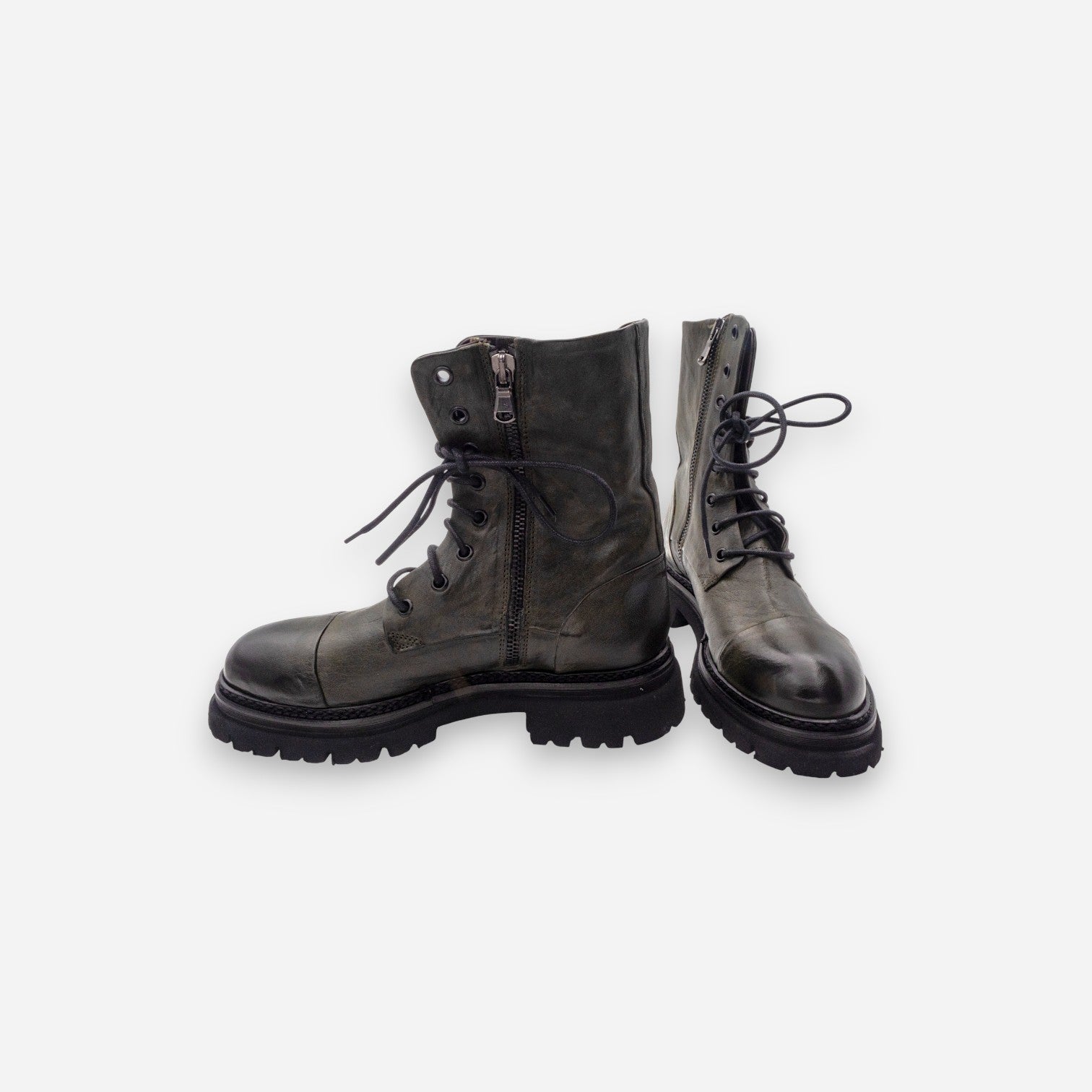 Anfibi Donna JP/DAVID Rag. Pelle Forest 35773/1