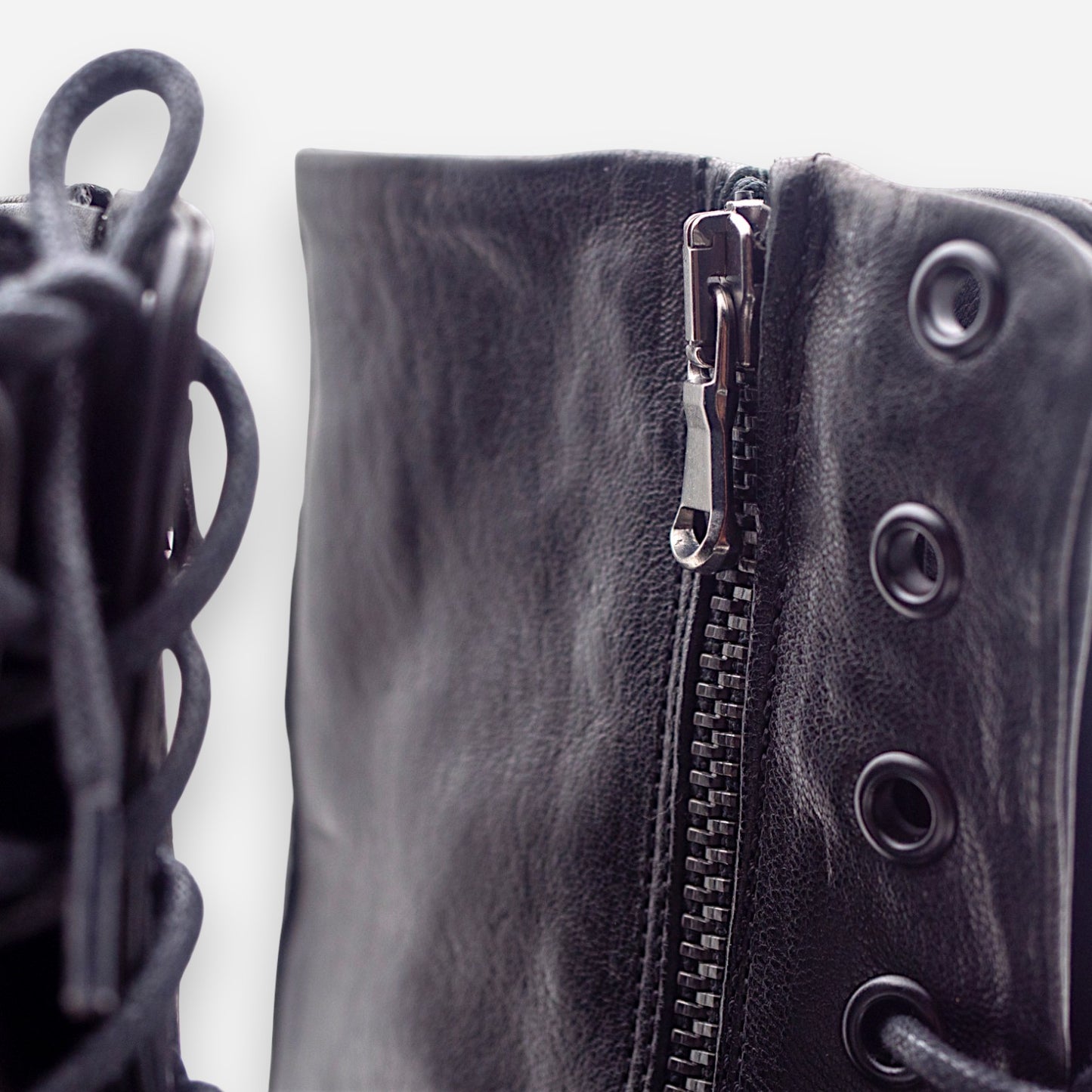 Anfibi Donna JP/DAVID Rag. Pelle Nero 35773/1